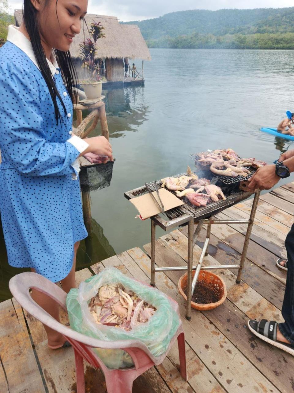 Krŏng Kaôh Kŏng The Floating House 빌라 외부 사진